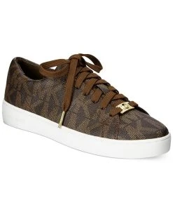 Michael Kors Women's Keaton Logo Lace-Up Sneakers
